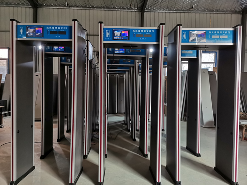 維和時代熱成像測溫?cái)z像安檢門